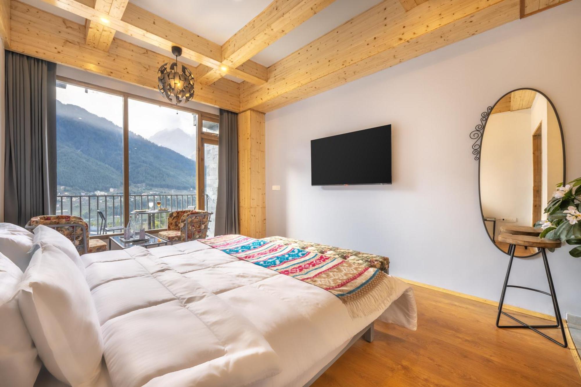 Echor Himalayan Heights Luxe Manali Hotel Exterior foto