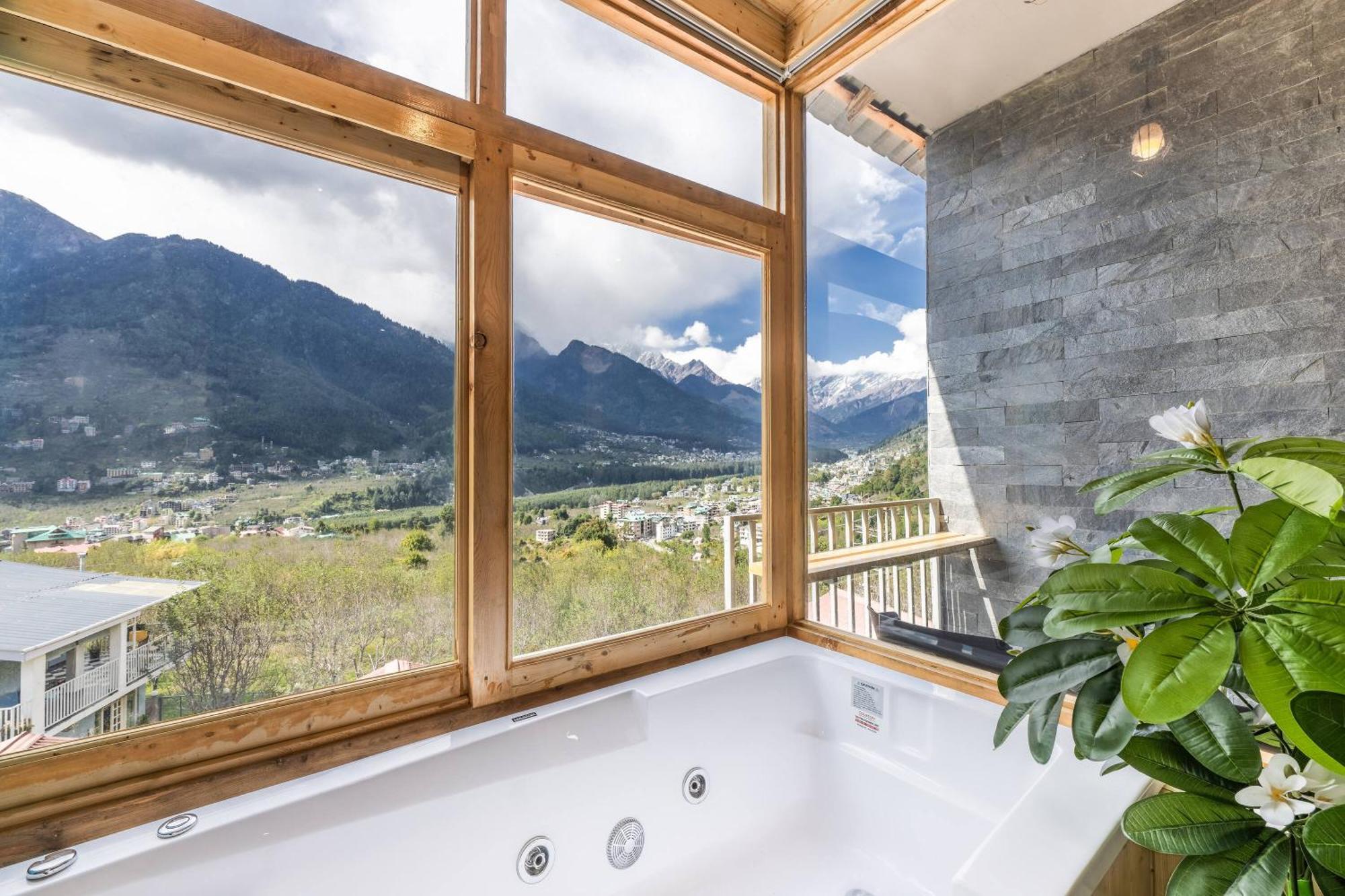 Echor Himalayan Heights Luxe Manali Hotel Exterior foto