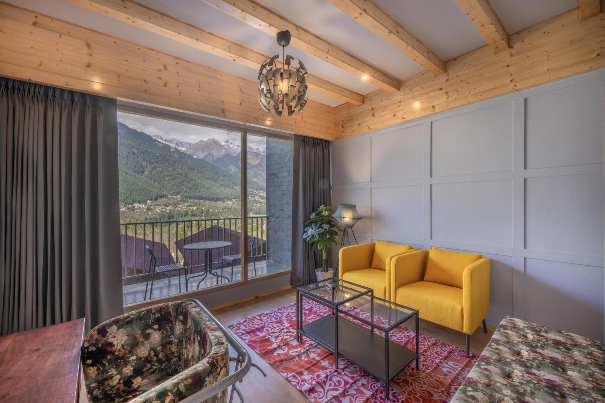 Echor Himalayan Heights Luxe Manali Hotel Exterior foto