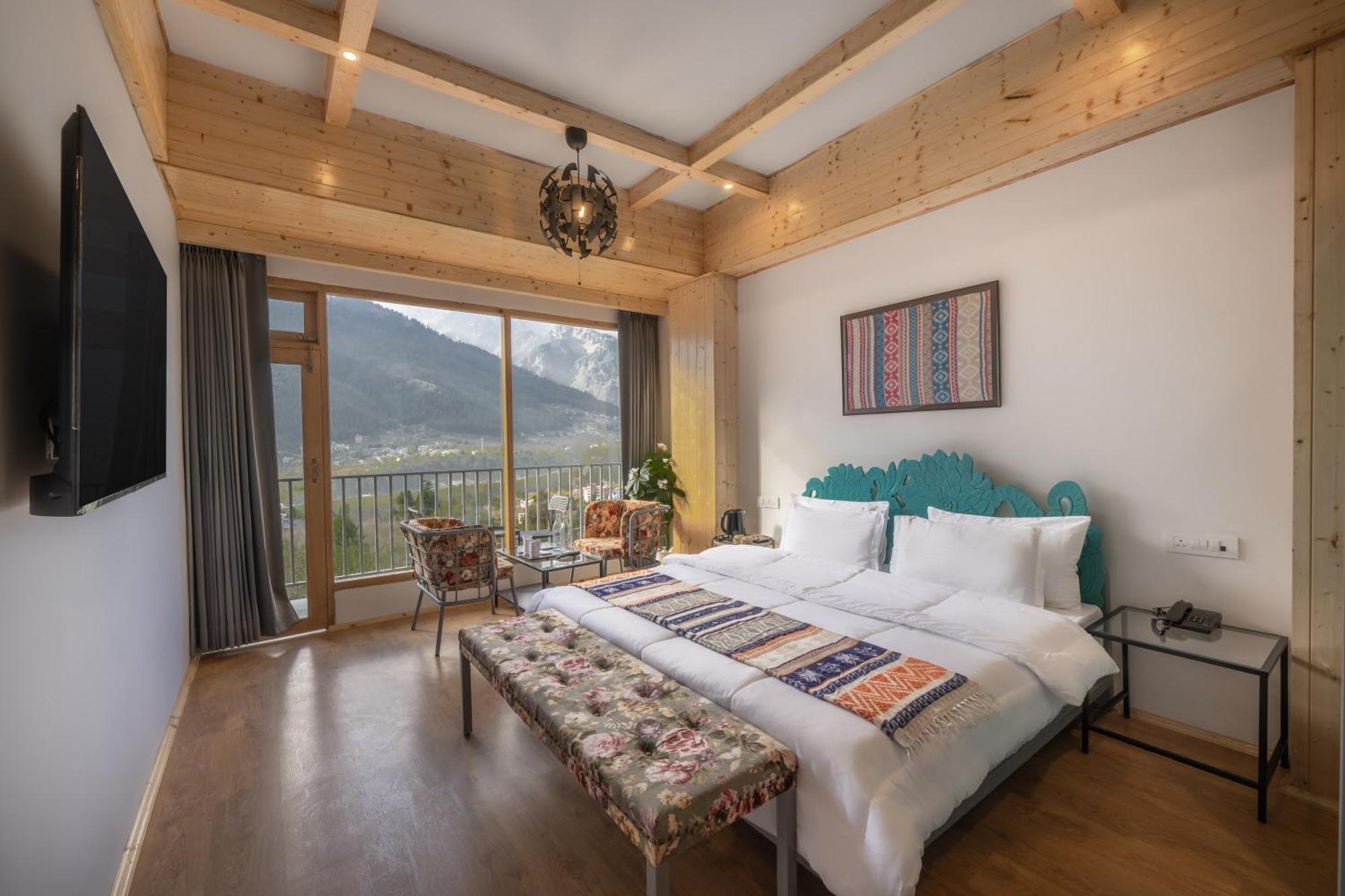 Echor Himalayan Heights Luxe Manali Hotel Exterior foto