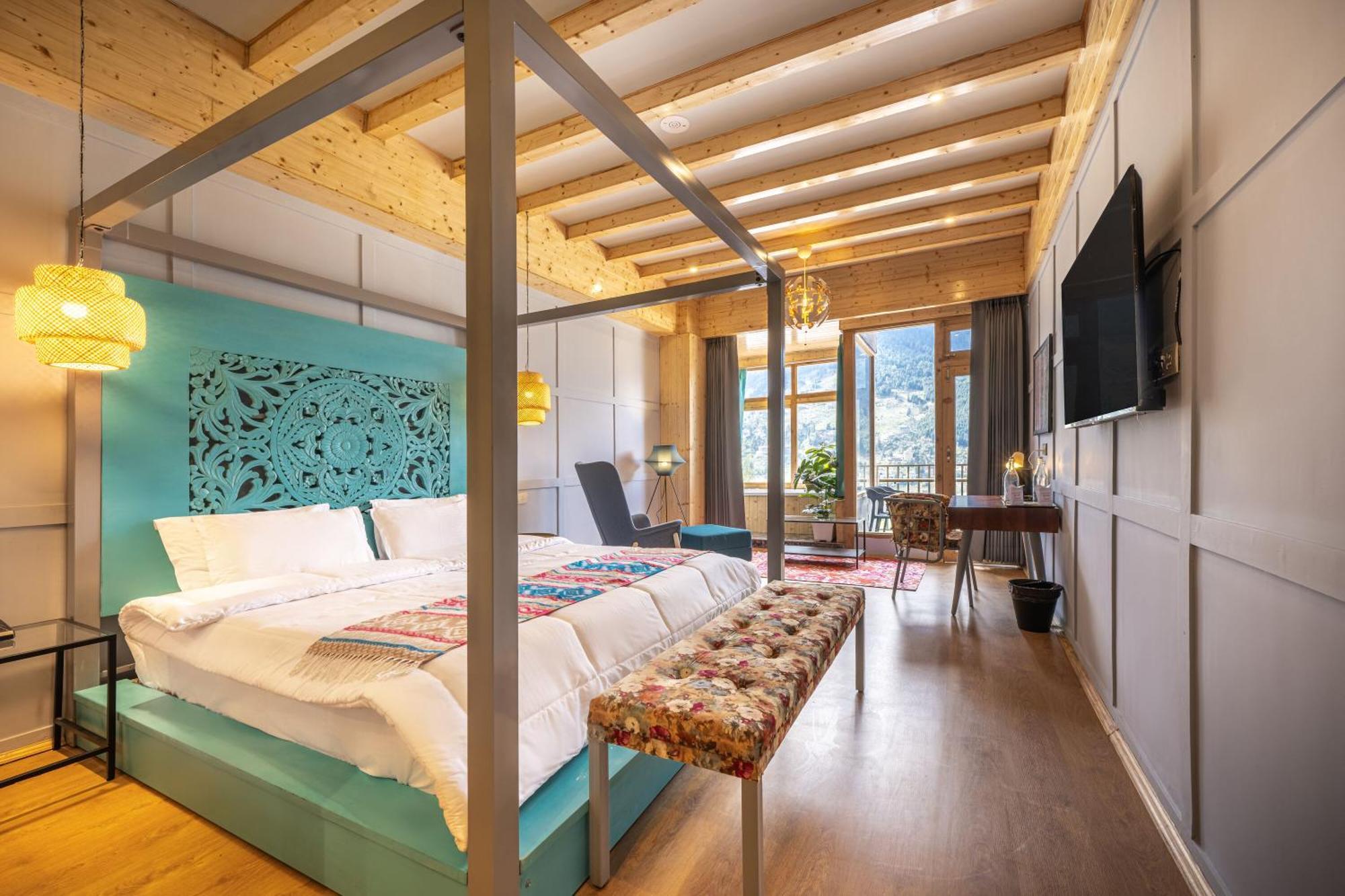 Echor Himalayan Heights Luxe Manali Hotel Exterior foto