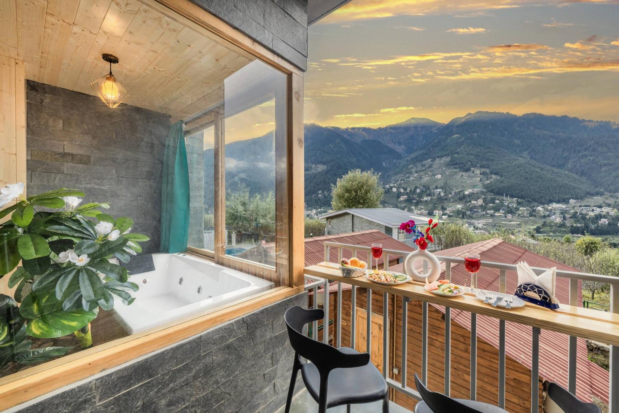 Echor Himalayan Heights Luxe Manali Hotel Exterior foto