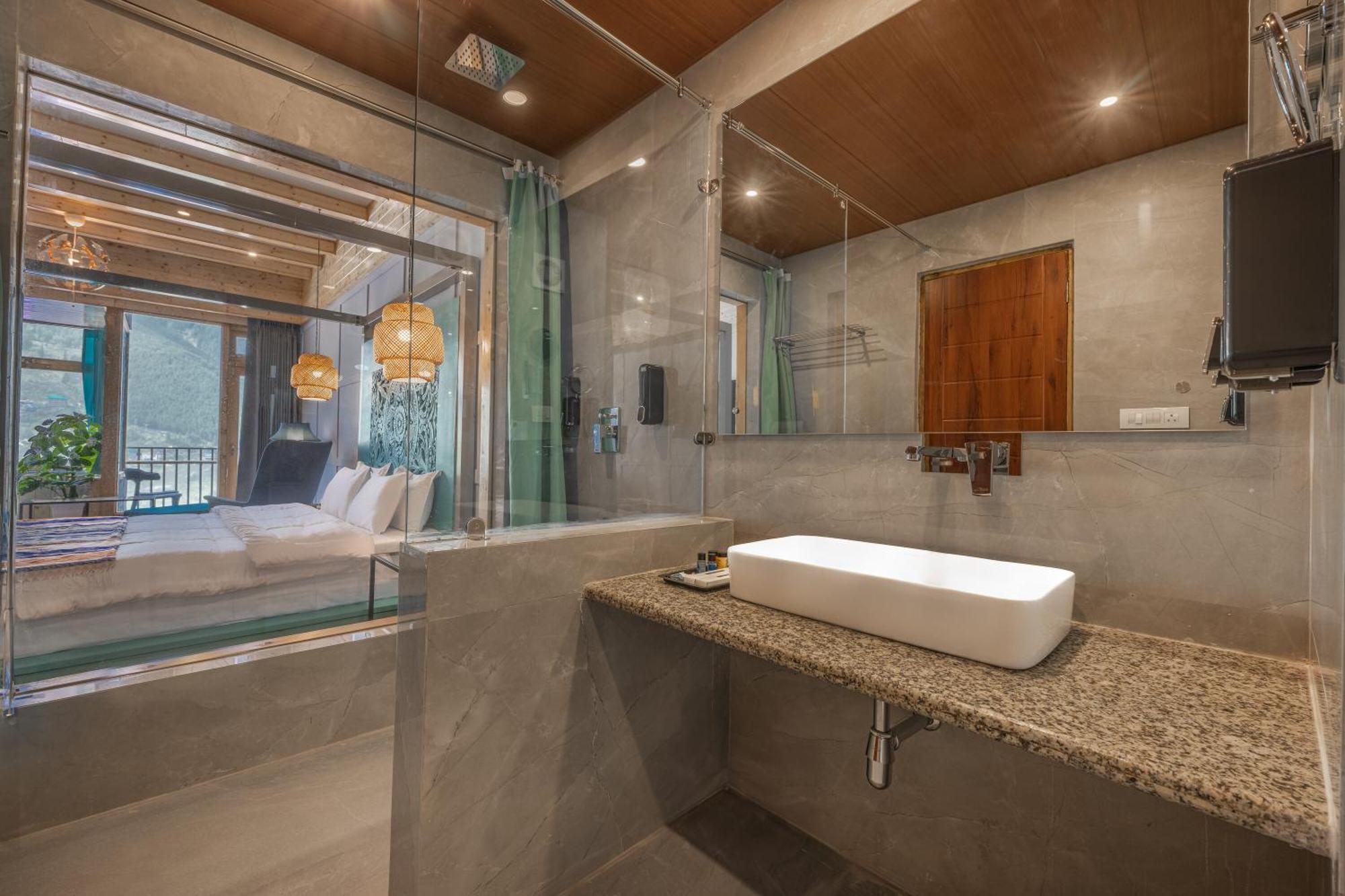 Echor Himalayan Heights Luxe Manali Hotel Exterior foto