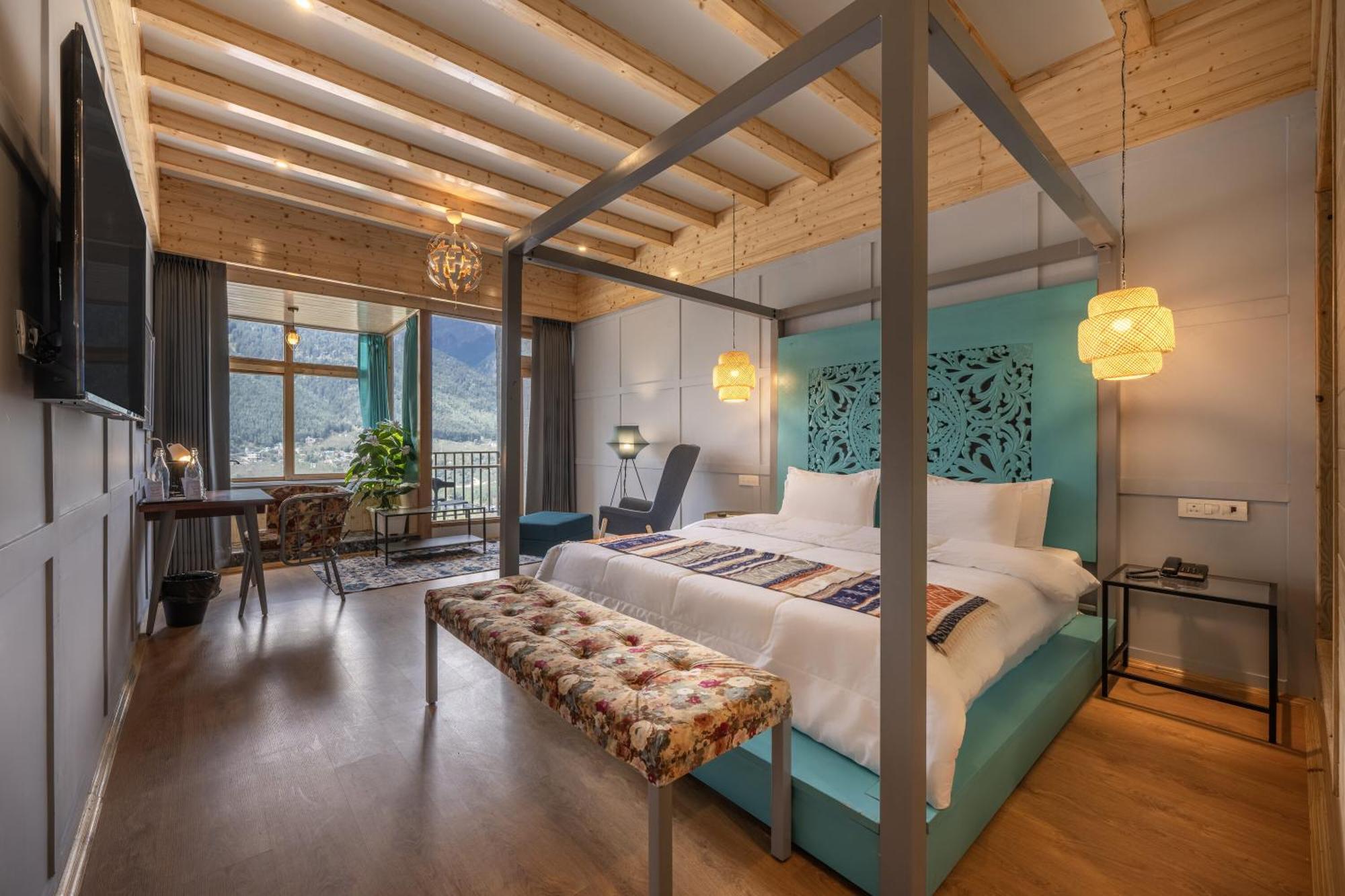 Echor Himalayan Heights Luxe Manali Hotel Exterior foto