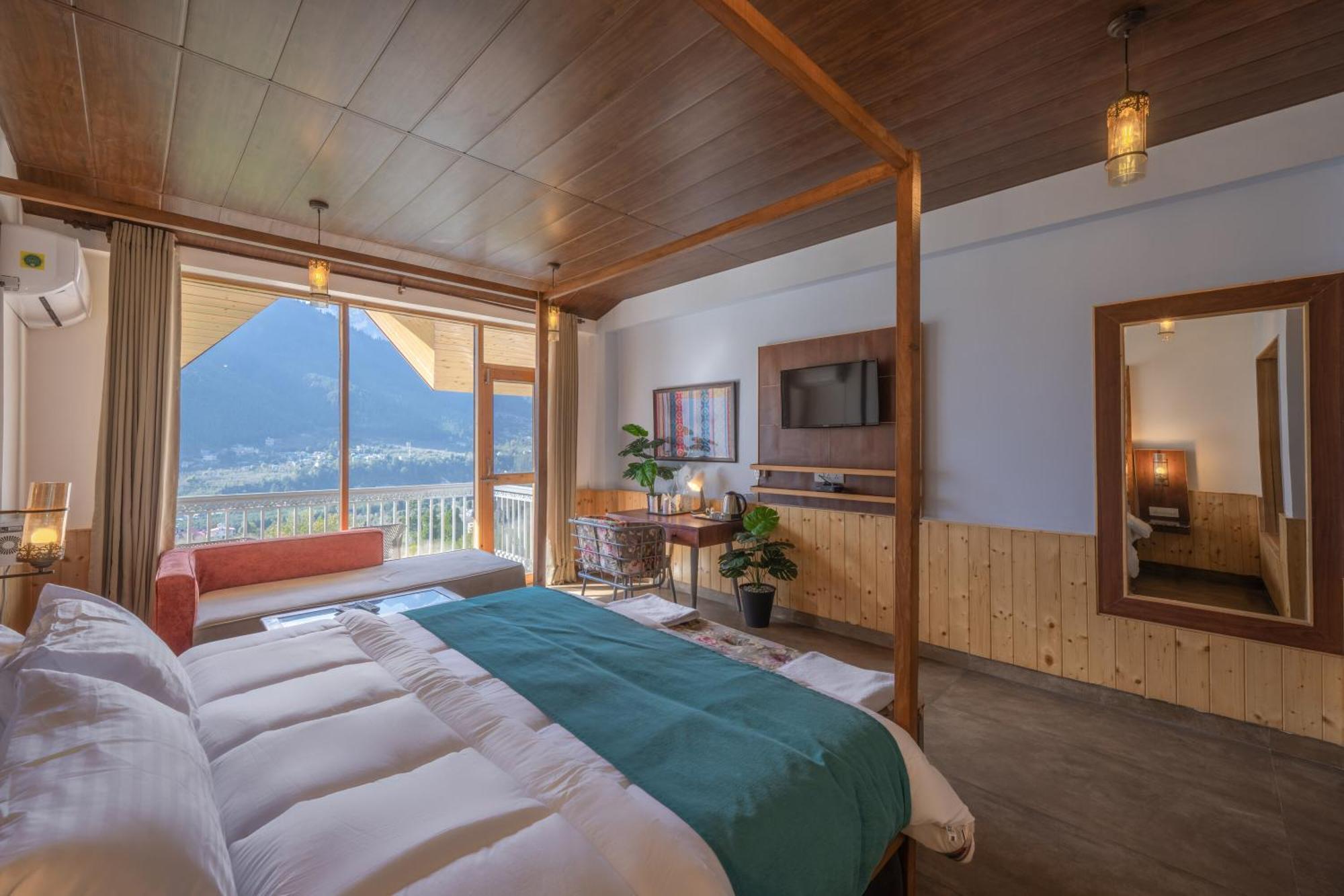 Echor Himalayan Heights Luxe Manali Hotel Exterior foto