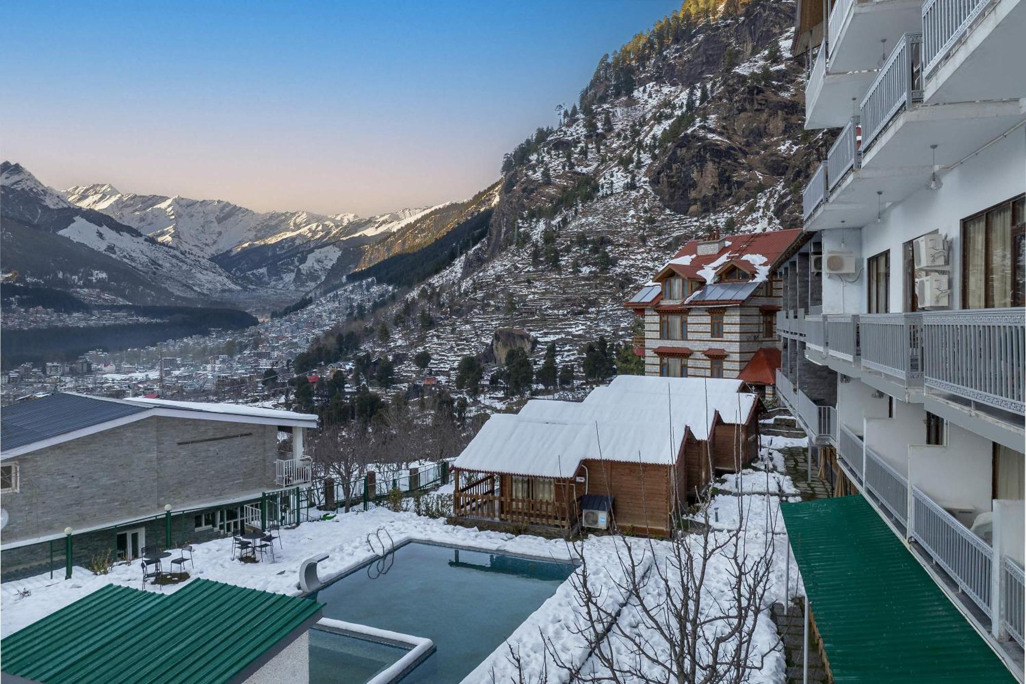 Echor Himalayan Heights Luxe Manali Hotel Exterior foto
